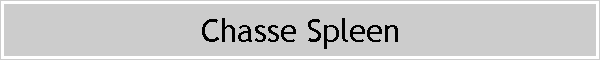 Chasse Spleen