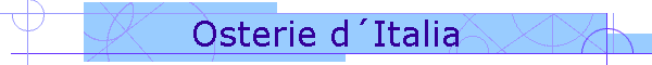 Osterie d�Italia